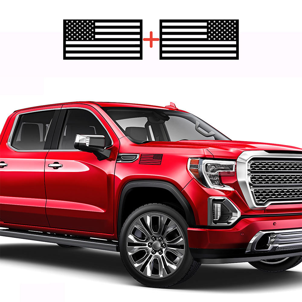 American Flag Car Magnets