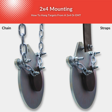Hanging AR500 Steel Targets With Chain