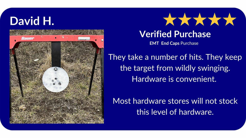 Rubber target hanging straps review