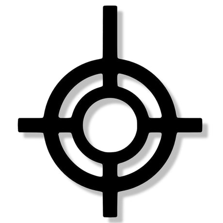 Bullseye Target Stencil