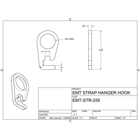 AR500 Steel Target Hanger