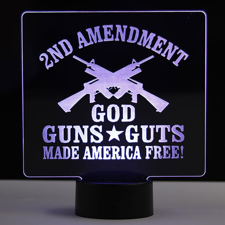 God Guns Guts LED Sign