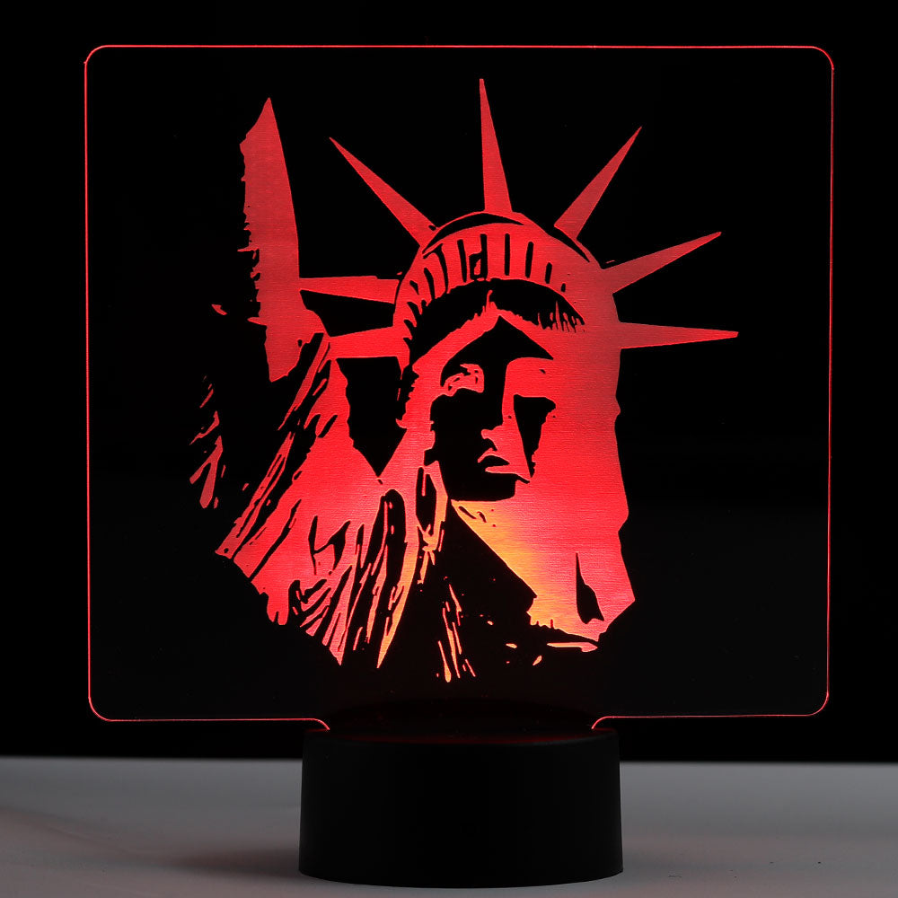 Lady Liberty - Patriotic Led Sign