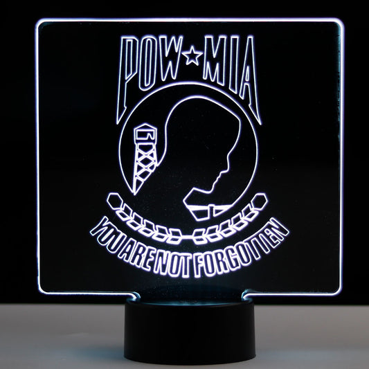 POW MIA LED Sign