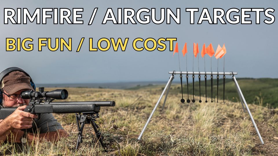 Fun Rimfire Rifle Targets 🎯Rimfire Targets Innovative / Fun Targets For 22 / Airgun