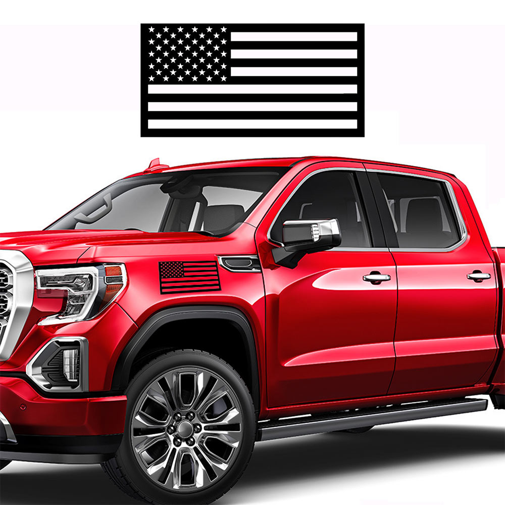 American Flag Car Magnets