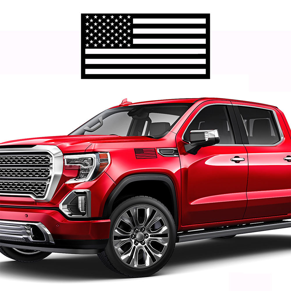 American Flag Car Magnets