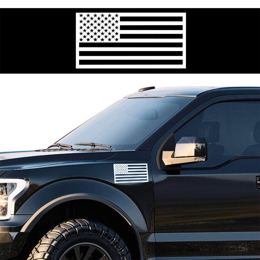 American Flag Car Magnets