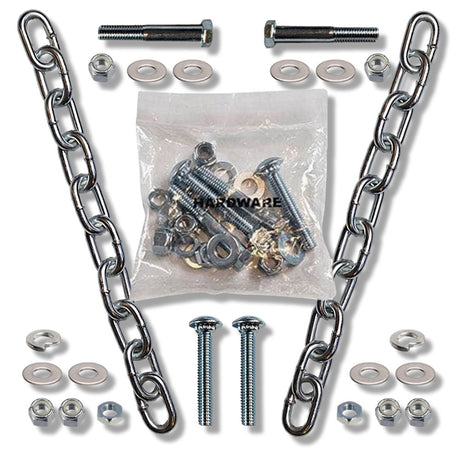 Zinc Plated Chain For Mounting AR500 Steel Shooting Targets
