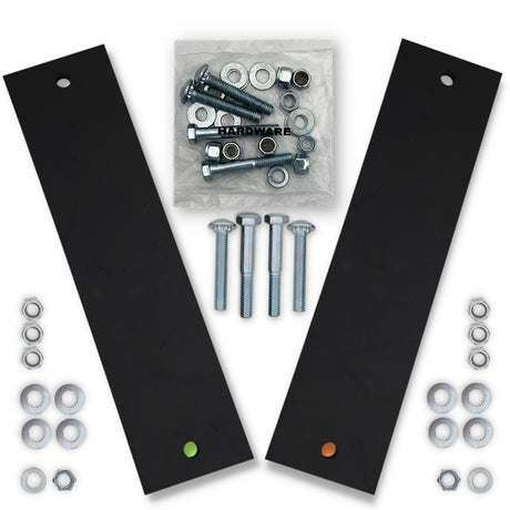 12" Rubber target hanging straps