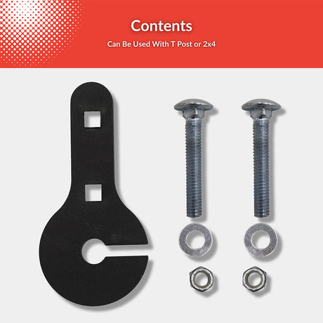 2x4 Steel Target Hanger