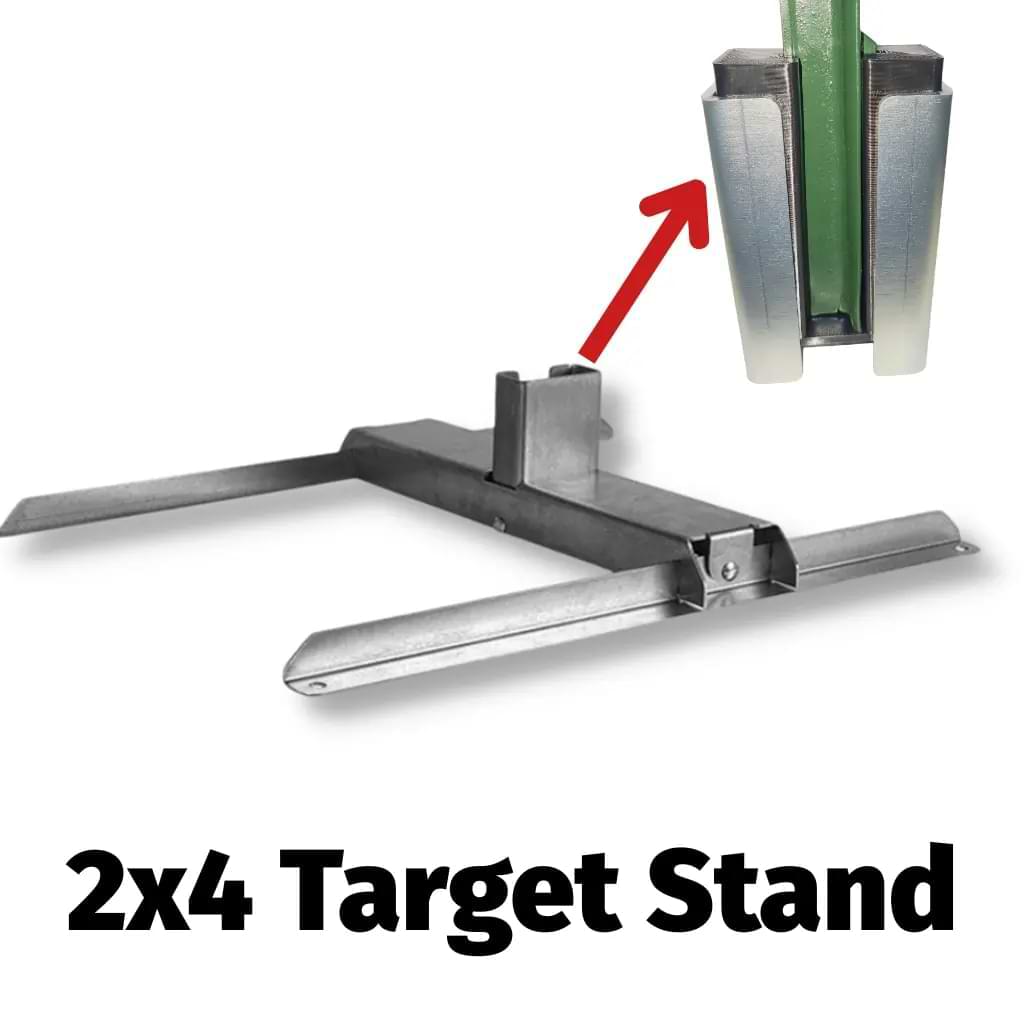 target stand with t post adapter