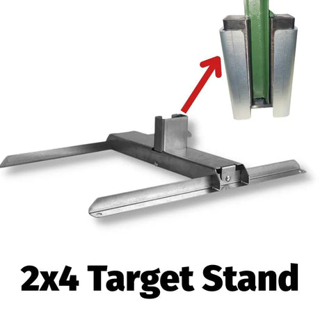 target stand with t post adapter