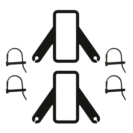 2x4 target stand brackets