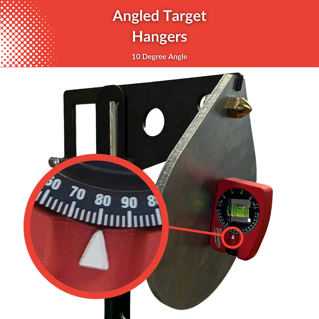 Stacking Target Parts Angled AR500 Steel Targets