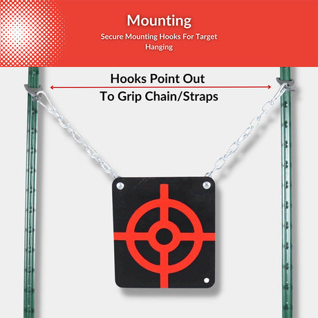 Easy Mounting For AR500 Steel Shooting Targets