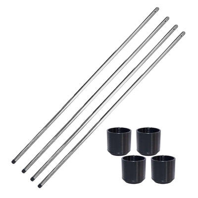 Four 45 inch 3/4 EMT legs