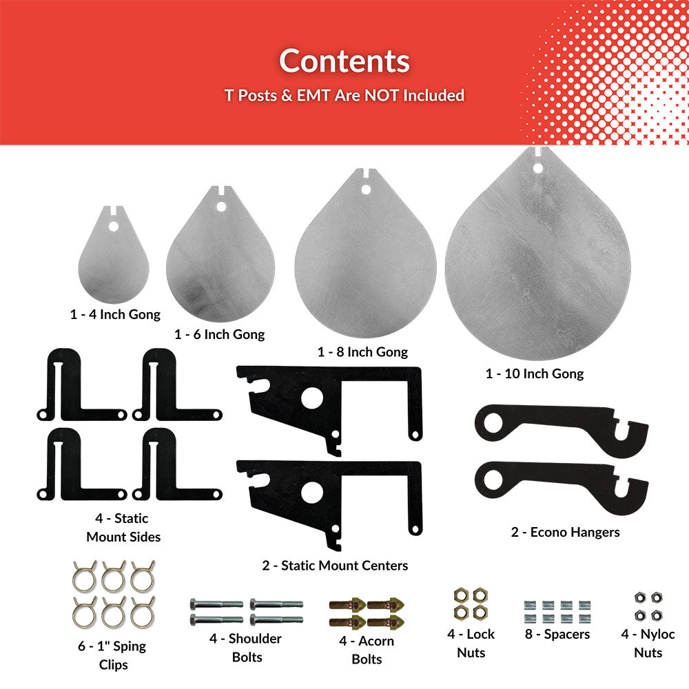 Mega Pack Static Dynamic Target Stand Combo mega-pack-static-dynamic-target-stand-combo