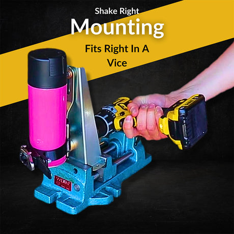 Desktop Mount spray paint can shaker