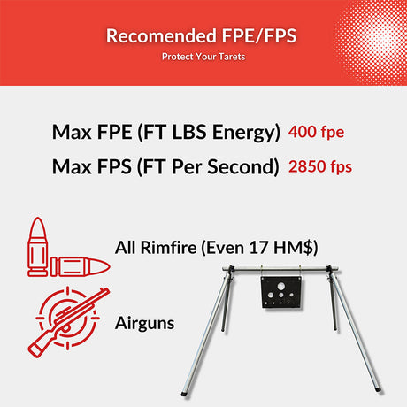 Rimfire AR500 Shooting Targets