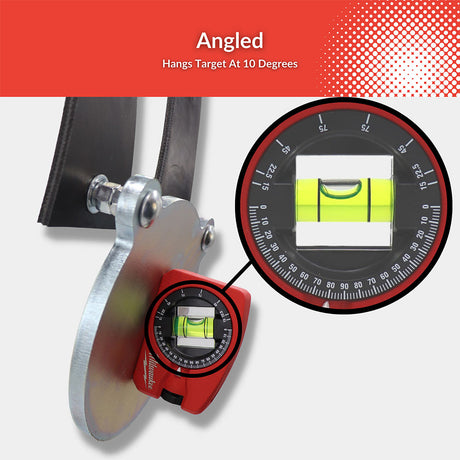Angled Steel Target Hanger