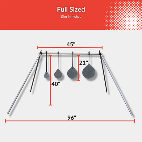 Complete Steel Shooting Target Set