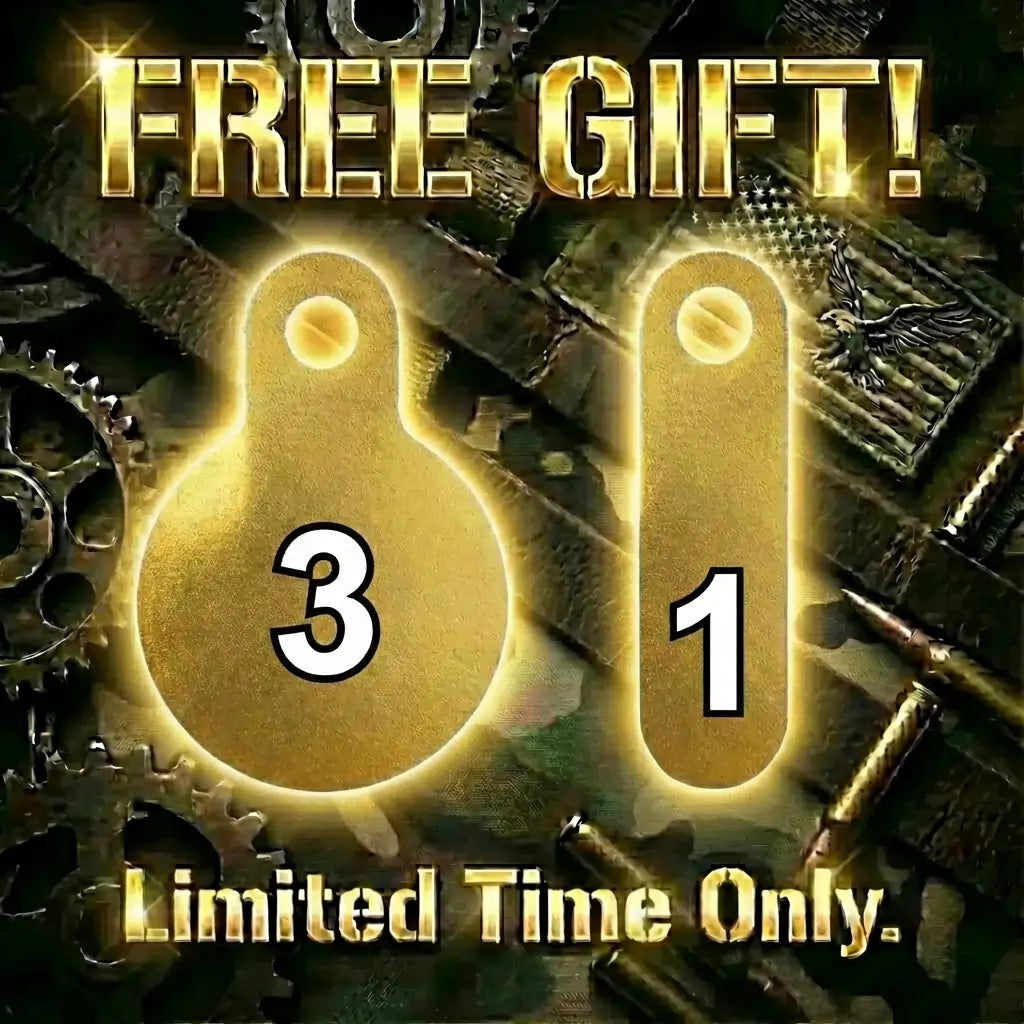 🎯FREE 3x1/2" | 1x1/2" Gongs |  ($19.98 Value)