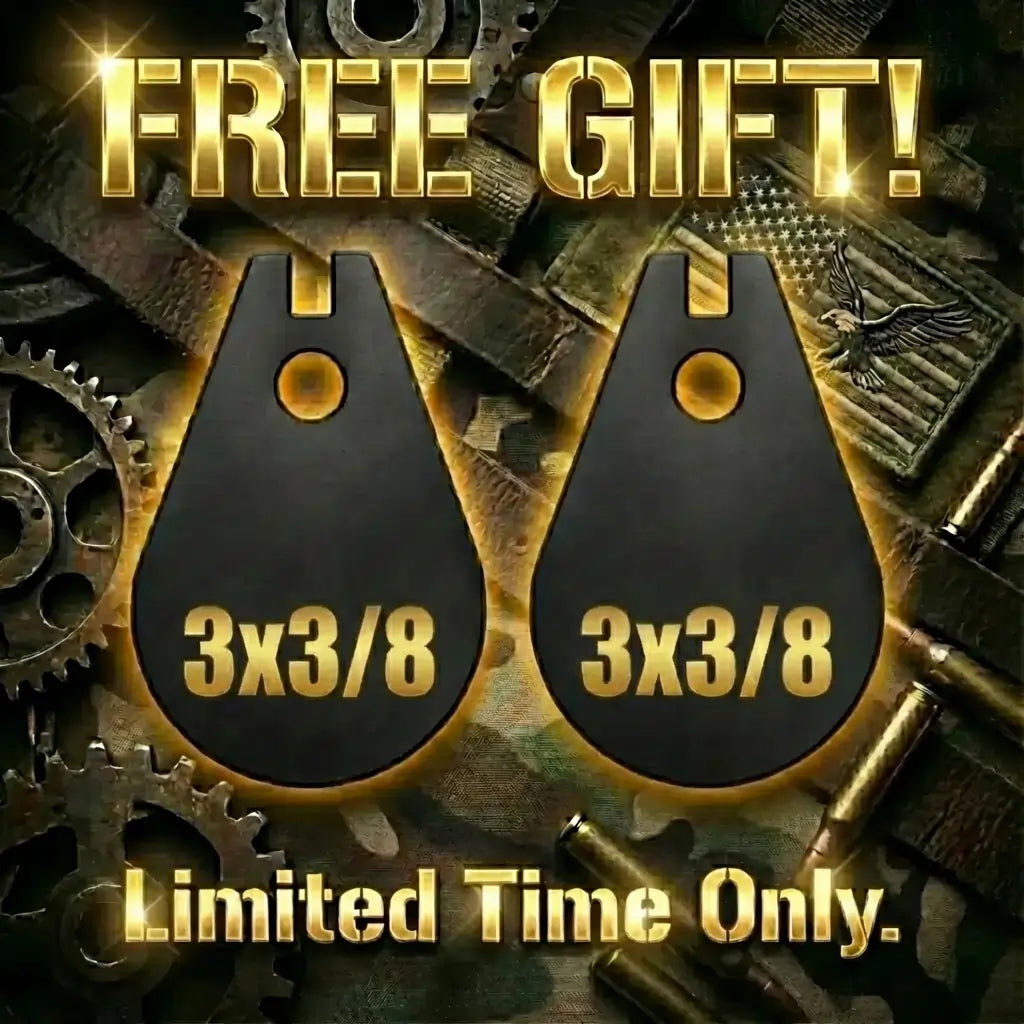 🎯FREE 3x1/2" | 1x1/2" Gongs |  ($19.98 Value)