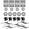 steel challenge practice set with bases