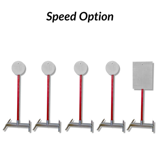Speed Option Steel Challenge Target Set