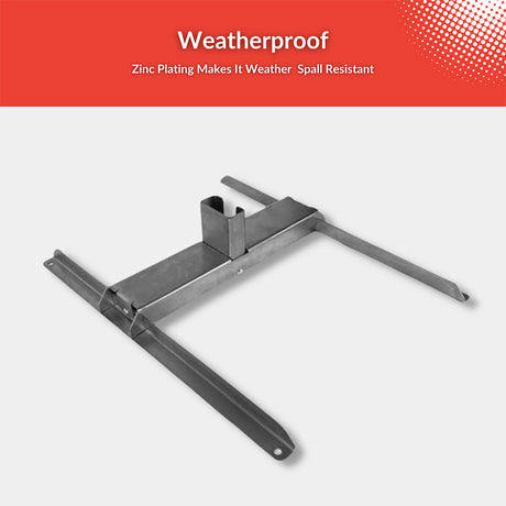 Weatherproof Zinc Plated Steel Target Stand