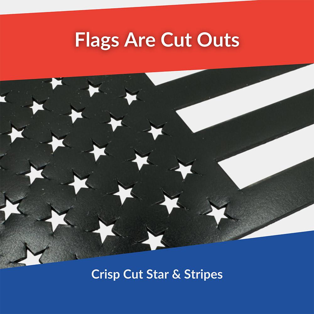 Magnetic American Flags