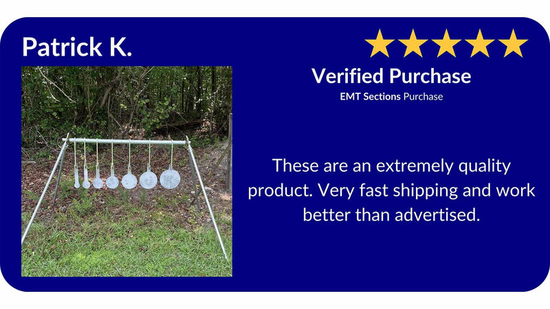 AR500 steel shooting target stands review