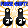 🎯2 FREE GONGS [2"x3/8"]