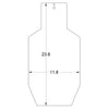 ipsc silhouette target dimensions