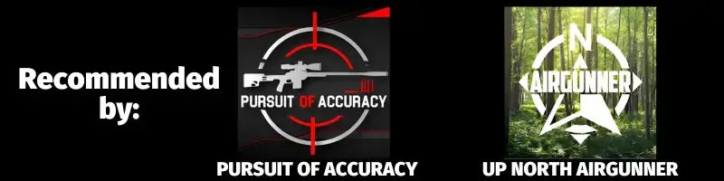 Recommended by Pursuit of Accuracy and Up North Airgunner