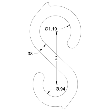 target hook dimensions