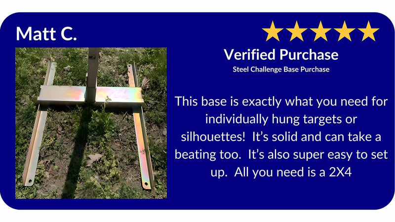 2x4 shooting target stand review