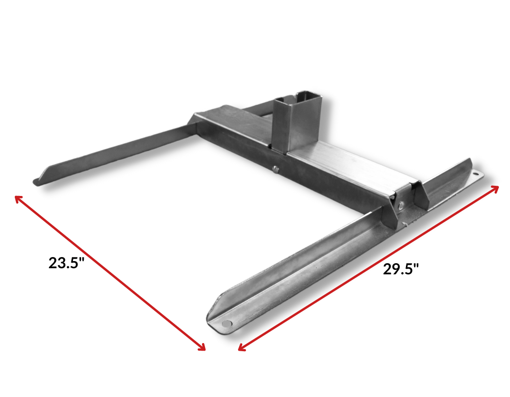 2x4 shooting target stand base