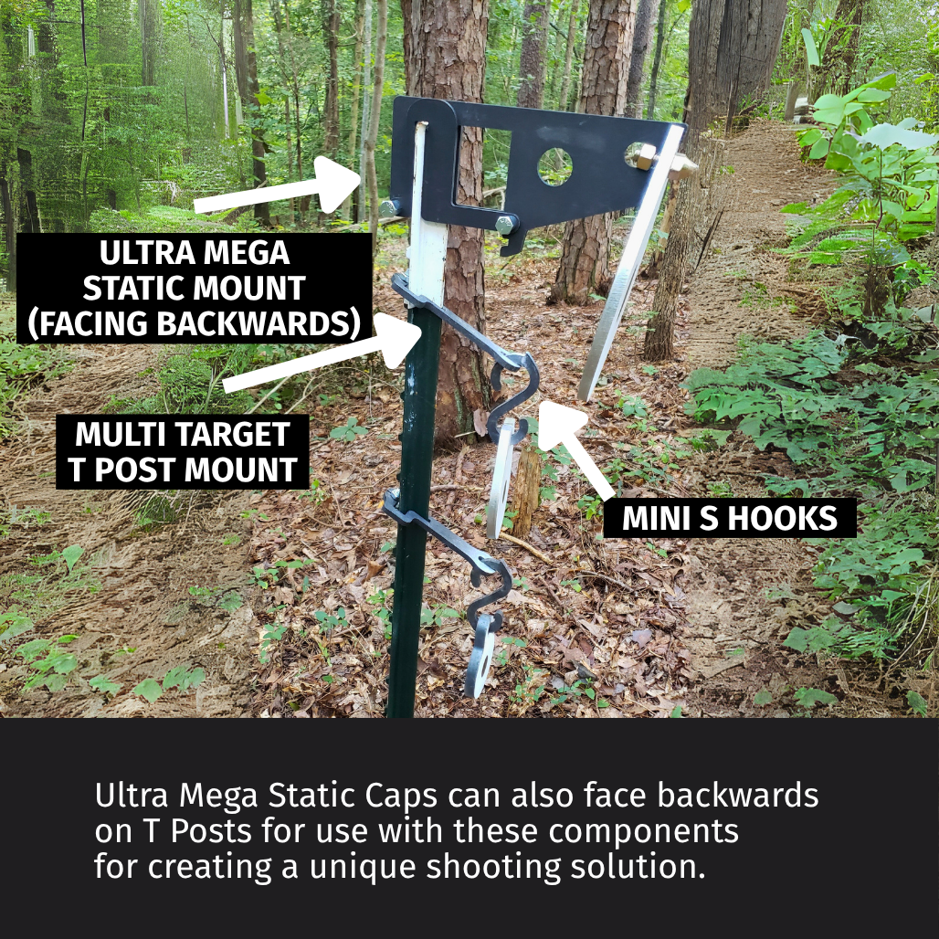 Steel Static Target Hanger backwards mounting