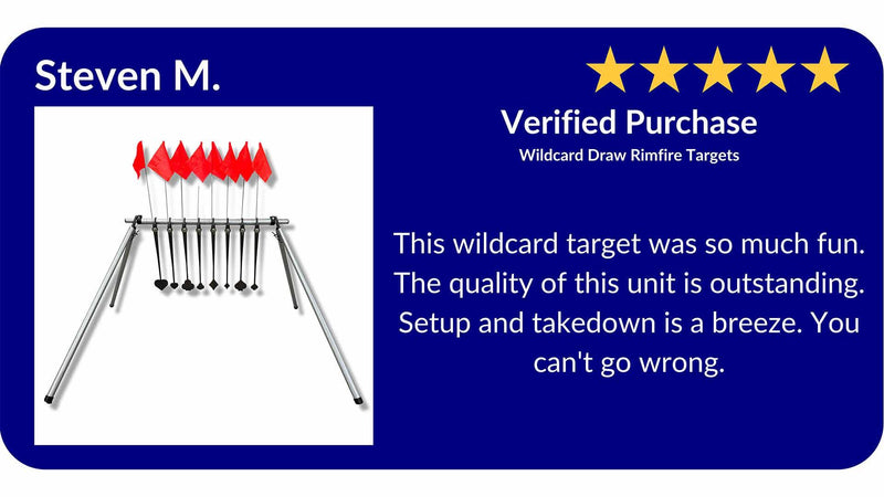 Rimfire plinking steel target set review