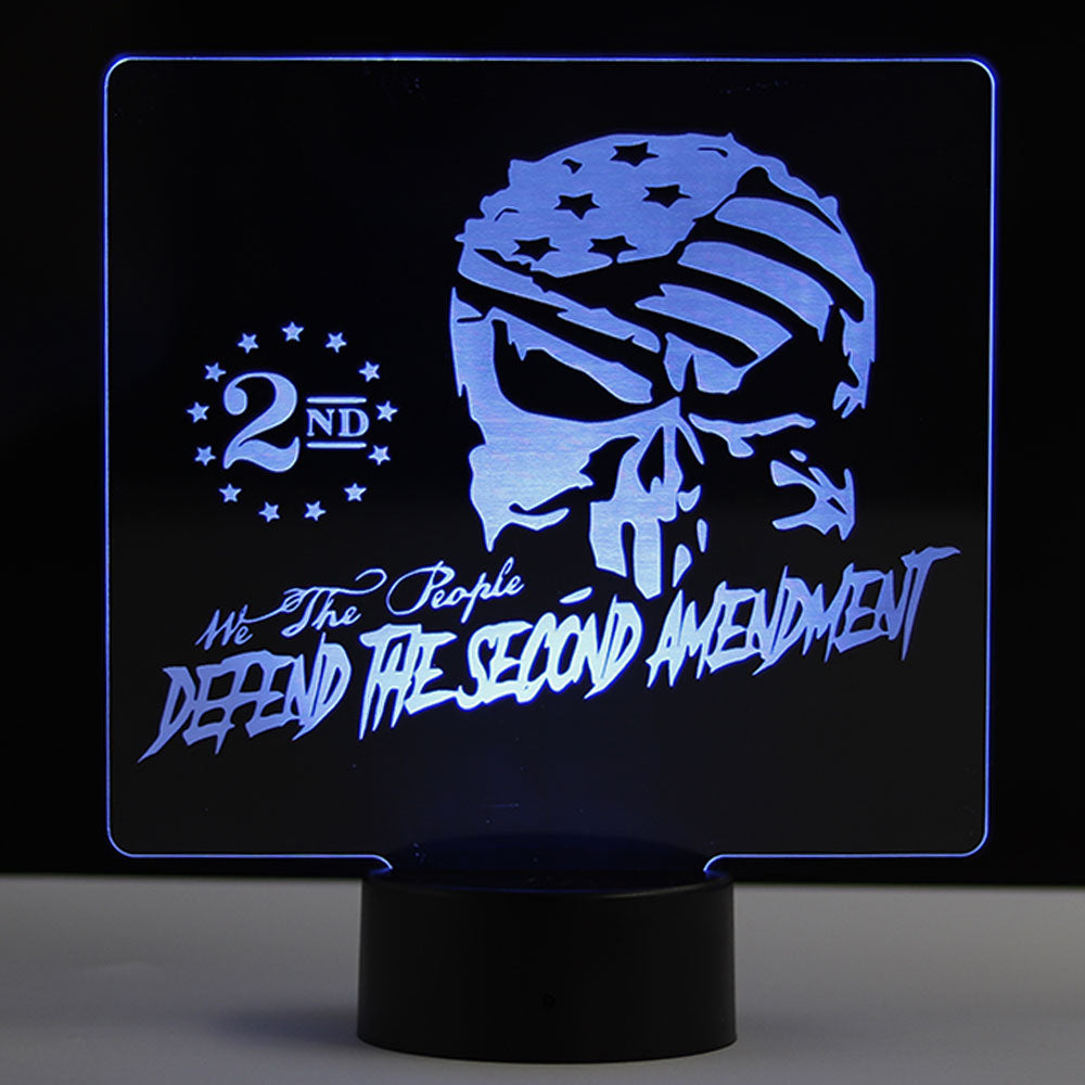 Defend the Second - Patriotic Led Sign