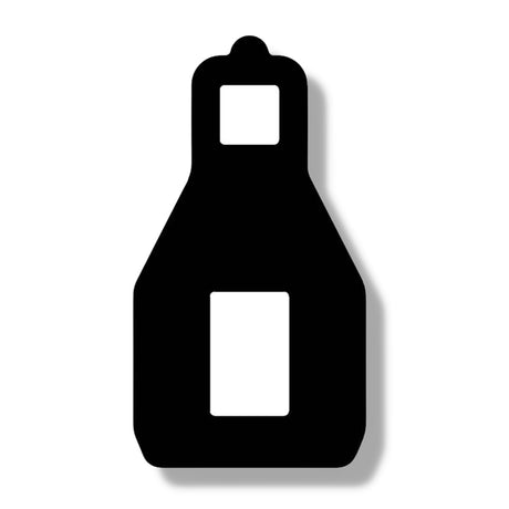 Rectangle FBI QIT Stencil For steel Targets
