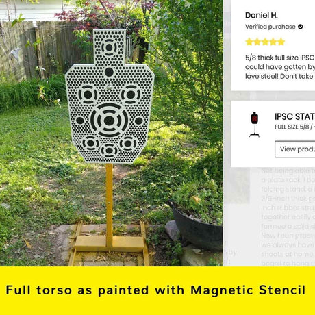 Painted Full Size Torso Target