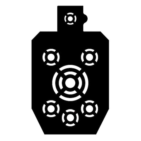 full torso target painting stencil