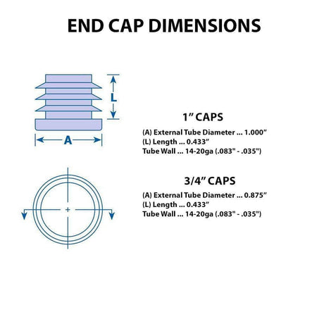 EMT Tube Caps