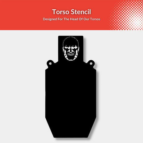 Steel Torso Stencil