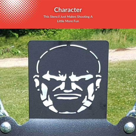 AR500 Steel Target Stencil