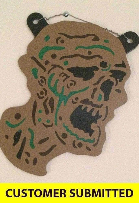 MAGNETIC STENCIL ZOMBIE HEAD