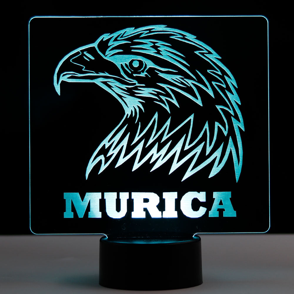 Murica - Patriotic Led Sign